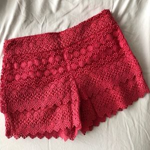 LOFT Lace Riviera Shorts